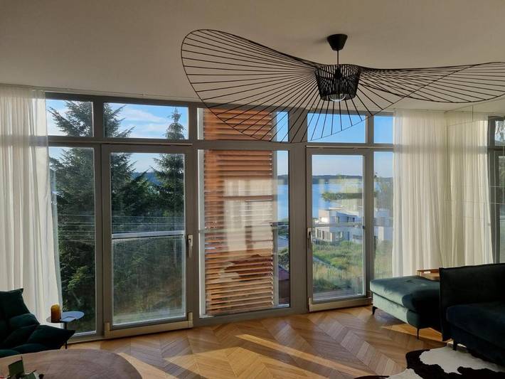 Ferienwohnung für 2 Personen, mit Ausblick und Seeblick in Polen