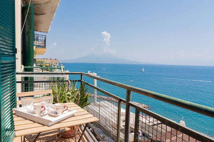 Appartamento per 4 persone, con Balcone a Posillipo