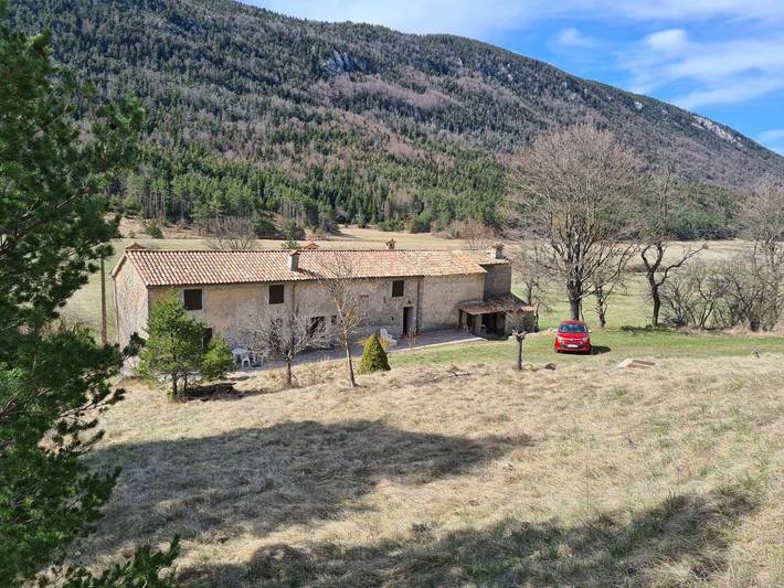 Maison de vacances pour 14 personnes, avec jardin et vue, animaux acceptés