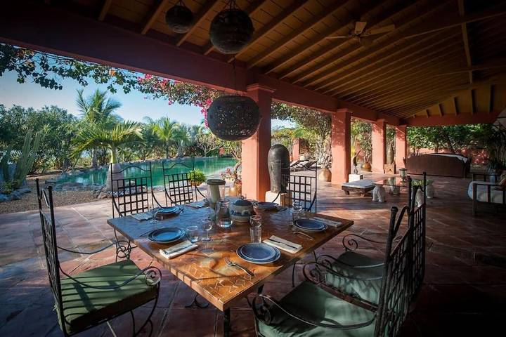 Villa para 8 pessoas, com piscina e vista e ainda jardim and vista para o lago em Saint-Barthélemy