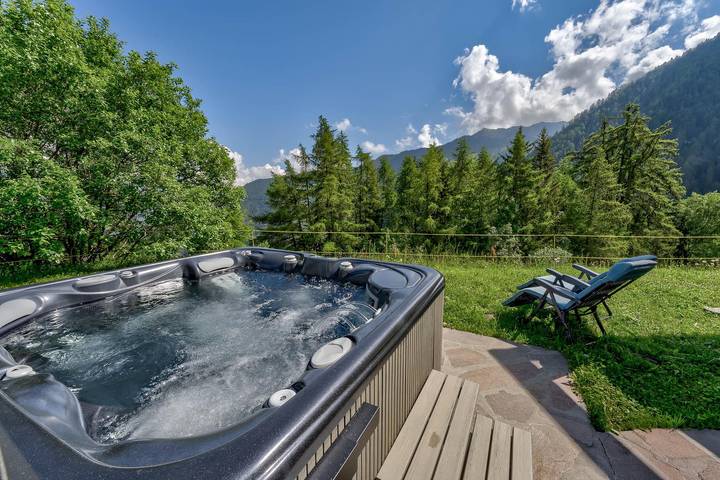 Ferienhaus für 16 Personen, mit Garten und Sauna, kinderfreundlich im Wallis - 4