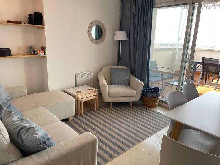 Gîte pour 5 personnes, avec vue sur l’océan ainsi que jardin et piscine dans Puerto de Mazarrón - 4