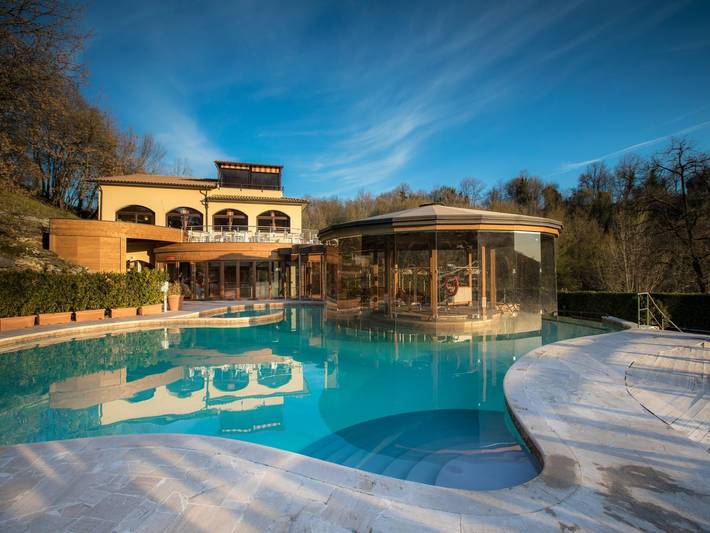 Ferienwohnung für 4 Personen, mit Sauna und Garten sowie Terrasse und Pool, kinderfreundlich - 1