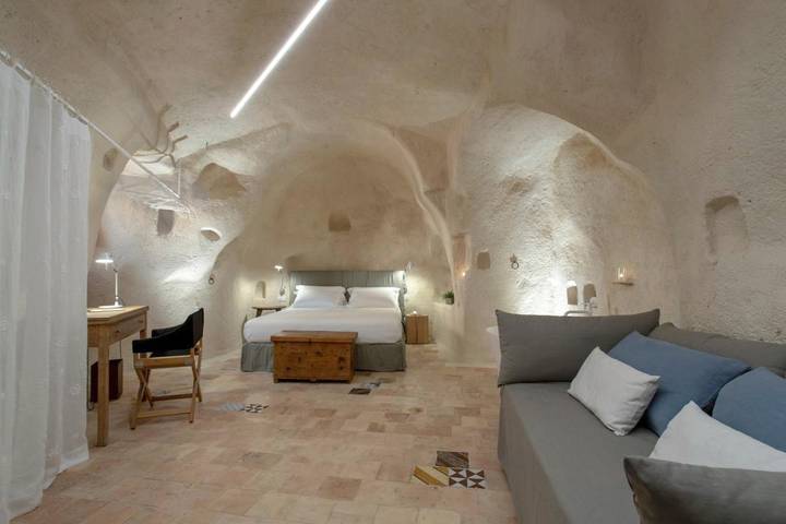Maison d’hôte pour 2 personnes, avec Terrasse et Vue à Matera - 3