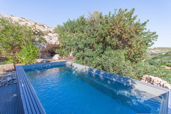 Chalet para 10 personas, con jardín y sauna en Malta