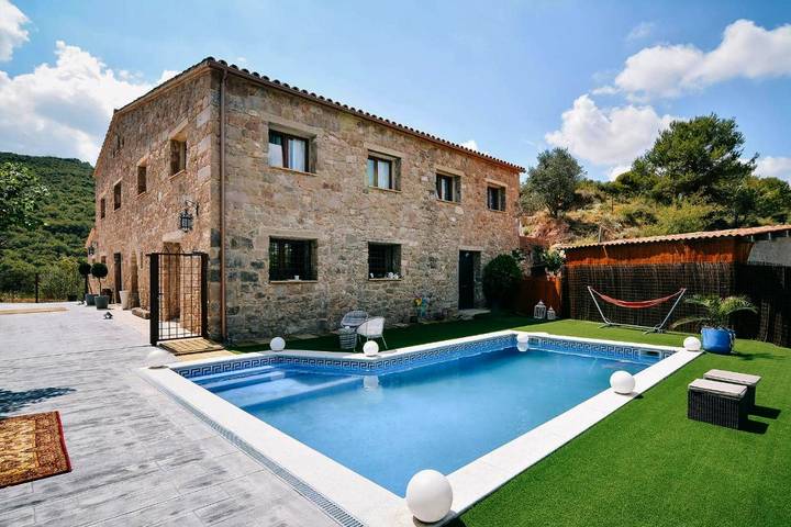 Casa de huéspuedes para 2 personas, con Terraza y Jardín además de Piscina y Vistas en Anoia (España) - 3