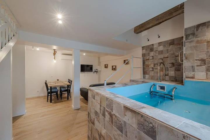 Gîte pour 2 personnes, avec terrasse et vue dans Lesches
