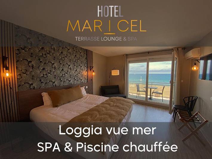 Hôtel pour 2 personnes, avec vue et piscine ainsi que sauna et terrasse, animaux acceptés