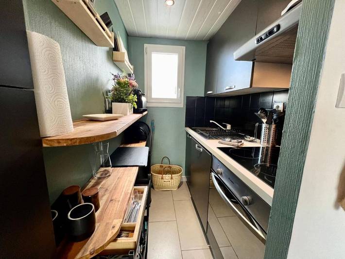 Location de vacances pour 3 personnes, avec vue ainsi que piscine et balcon, animaux acceptés à Guidel Plage - 4