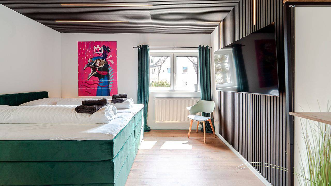 Ganze Ferienwohnung, Ferienwohnung für 7 Personen (80 m²) in Ulm in Ulm, Schwaben