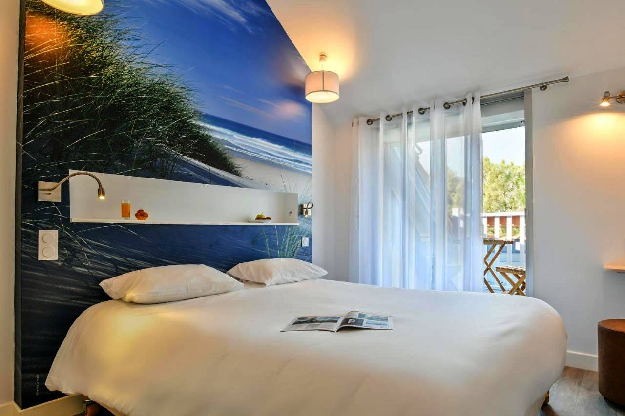 Les Vagues Logis Hôtel in Biscarrosse Plage, Biscarrosse