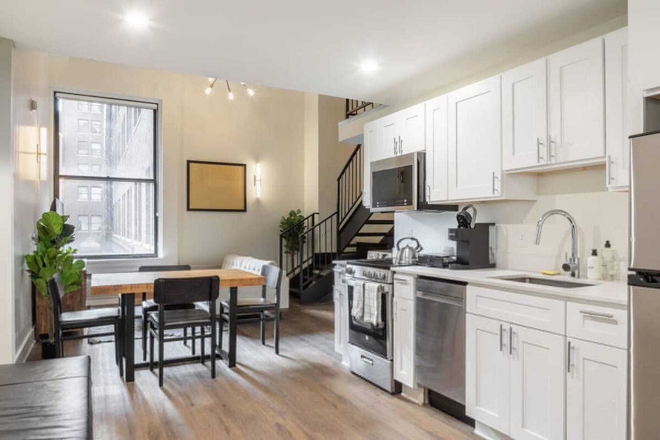 Apartamento entero, Sosuite 2Br Loft w Shared W D Gym Lounge in Filadelfia, Pensilvania