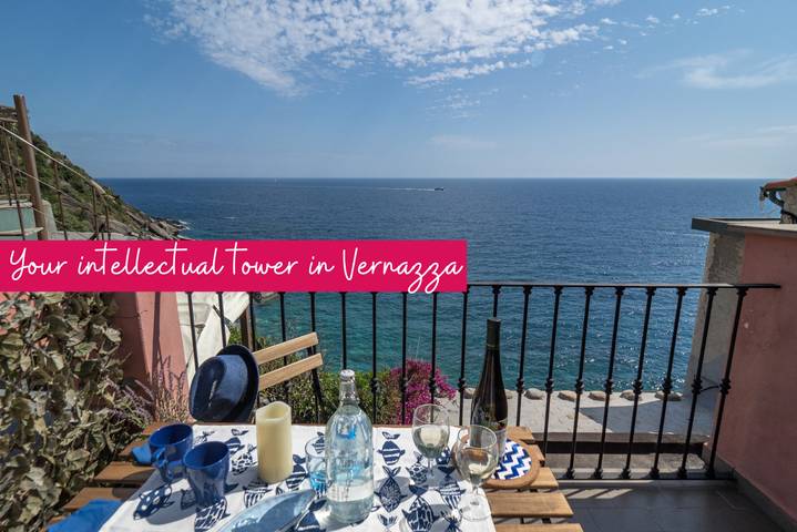 Gîte pour 2 personnes, avec balcon/terrasse à Vernazza
