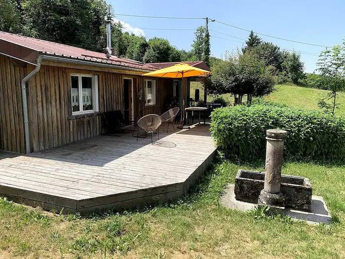 Chalet pour 7 personnes, avec terrasse et jardin, animaux acceptés dans le Jura - 3