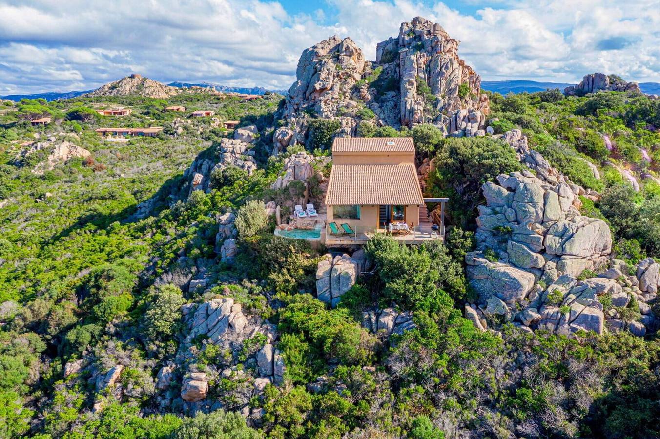 Chalet para 6 personas con balcón in Costa Paradiso, Trinità d'Agultu e Vignola