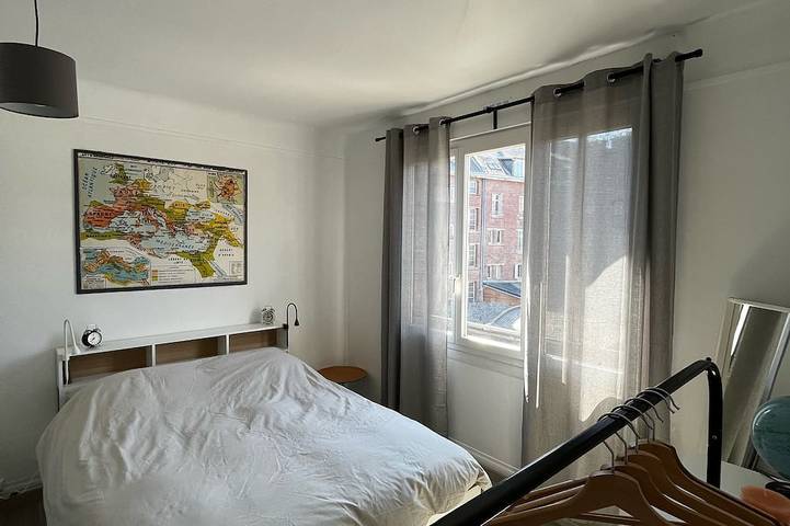Ganze Wohnung, Große Wohnung für eine vierköpfige Familie, mitten in Amiens in Amiens, Amiens und Umgebung