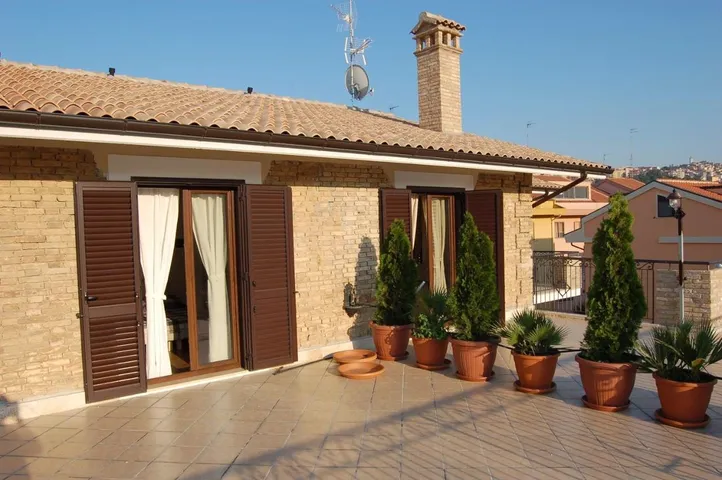 Residence per 2 persone, con terrazza e panorama nonché giardino - 1