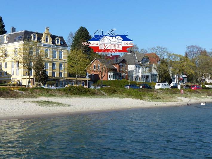 BnB für 6 Personen, mit Seeblick und Ausblick sowie Garten an der Ostsee
