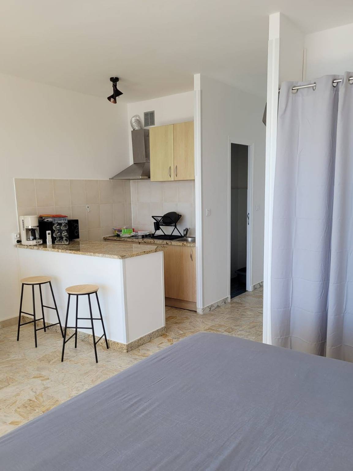 Estudio entero, Estudio con vista al mar en Ajaccio, 30m², aparcamiento incluido in Francia