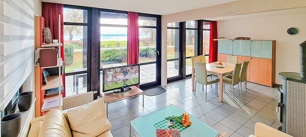 Ferienhaus für 6 Personen, mit Sauna und Seeblick sowie Terrasse, mit Haustier am Plauer See - 4