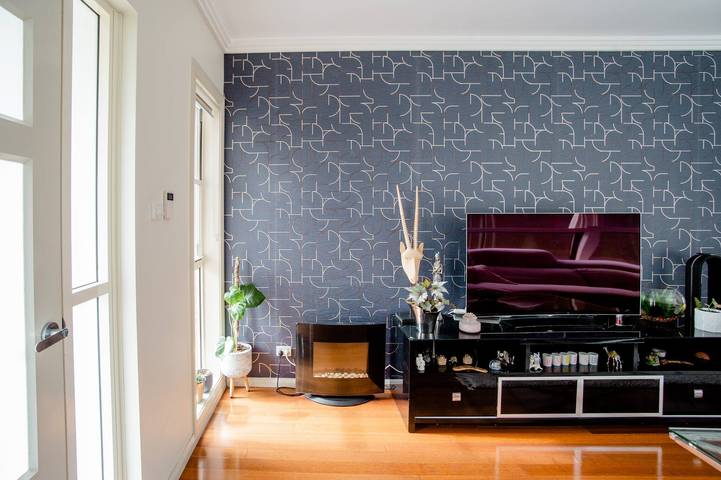 Stilvolles privates Badezimmer - luxuriöses modernes großes Zuhause in Sydney, New South Wales