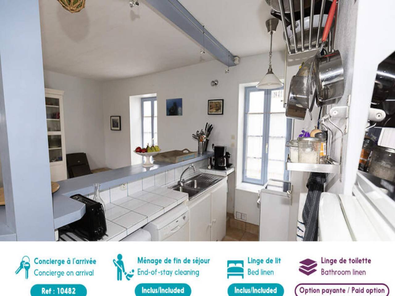 Apartamento entero, Apartamento en Île d'Yeu cerca de Port Joinville in L'Île-d'Yeu, Vandea