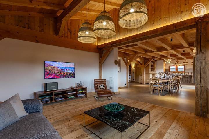 Chalet pour 13 personnes, avec terrasse à Notre-Dame-de-Bellecombe - 3