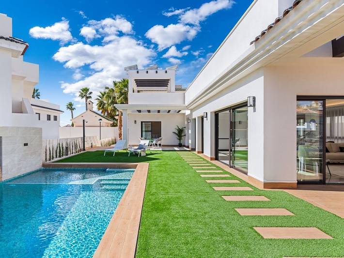 Casa rural para 6 personas, con terraza y piscina en Rojales - 3