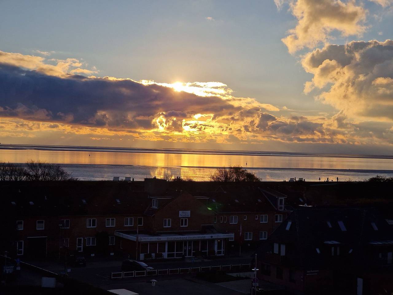 Ganze Ferienwohnung, Fw mit traumhaftem Meerblick in Büsum - Ferienwohnung mit traumhaftem Meerblick in Hauptstrand Büsum, Dithmarschen