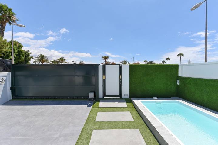 Bungalow für 4 Personen, mit Terrasse und Garten sowie Pool in Playa del Inglés - 3