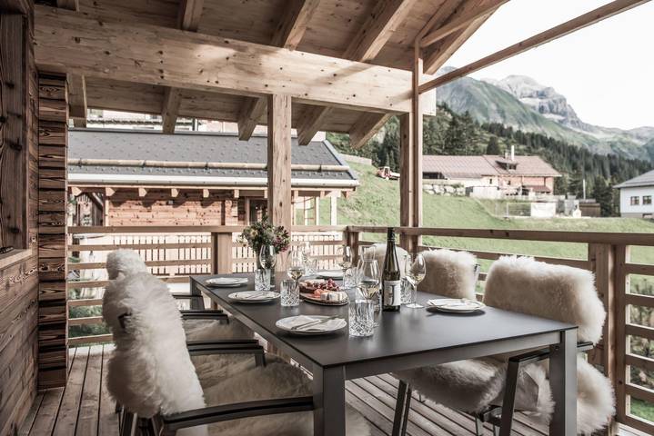 Chalet für 5 Personen, mit Sauna und Garten sowie Terrasse, mit Haustier in Schröcken - 3