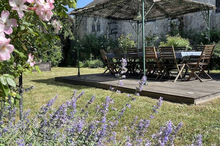 Maison de vacances pour 14 personnes, avec jardin
