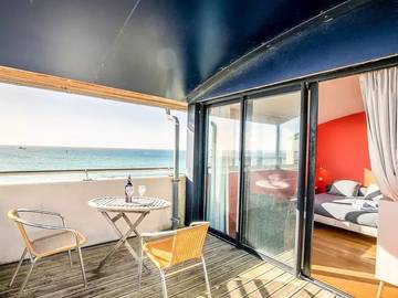 Location de vacances pour 6 personnes, avec balcon dans Anse de Kernic