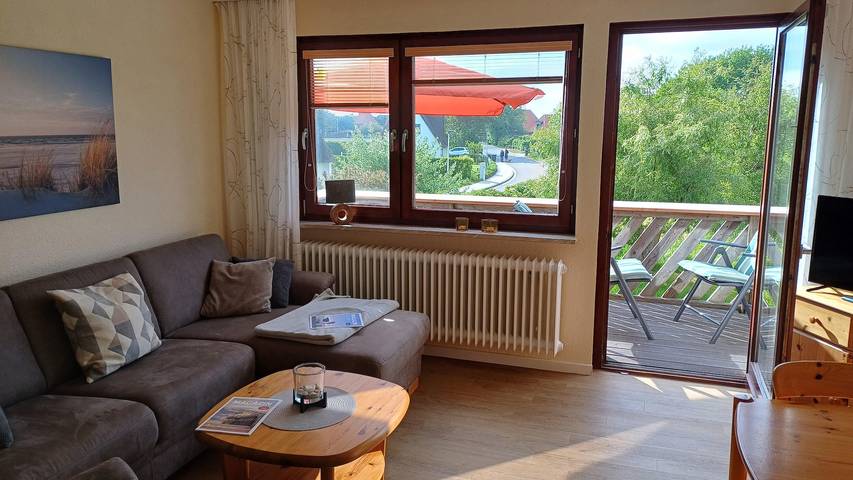 Ferienwohnung für 3 Personen, mit Balkon und Ausblick sowie Garten in St. Peter-Ording - 4