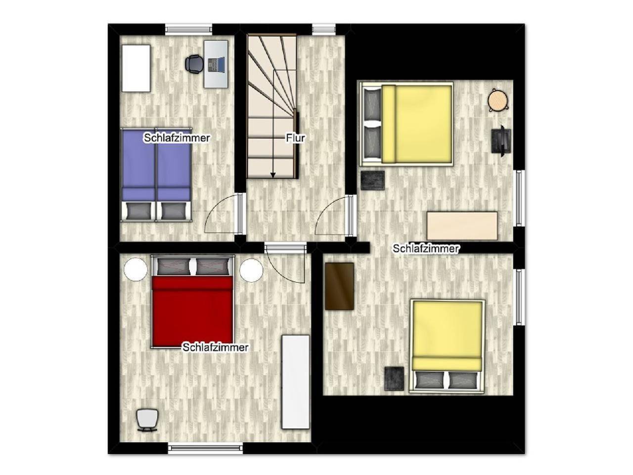 In Pouch mit Kleinem Garten in Pouch, Muldestausee