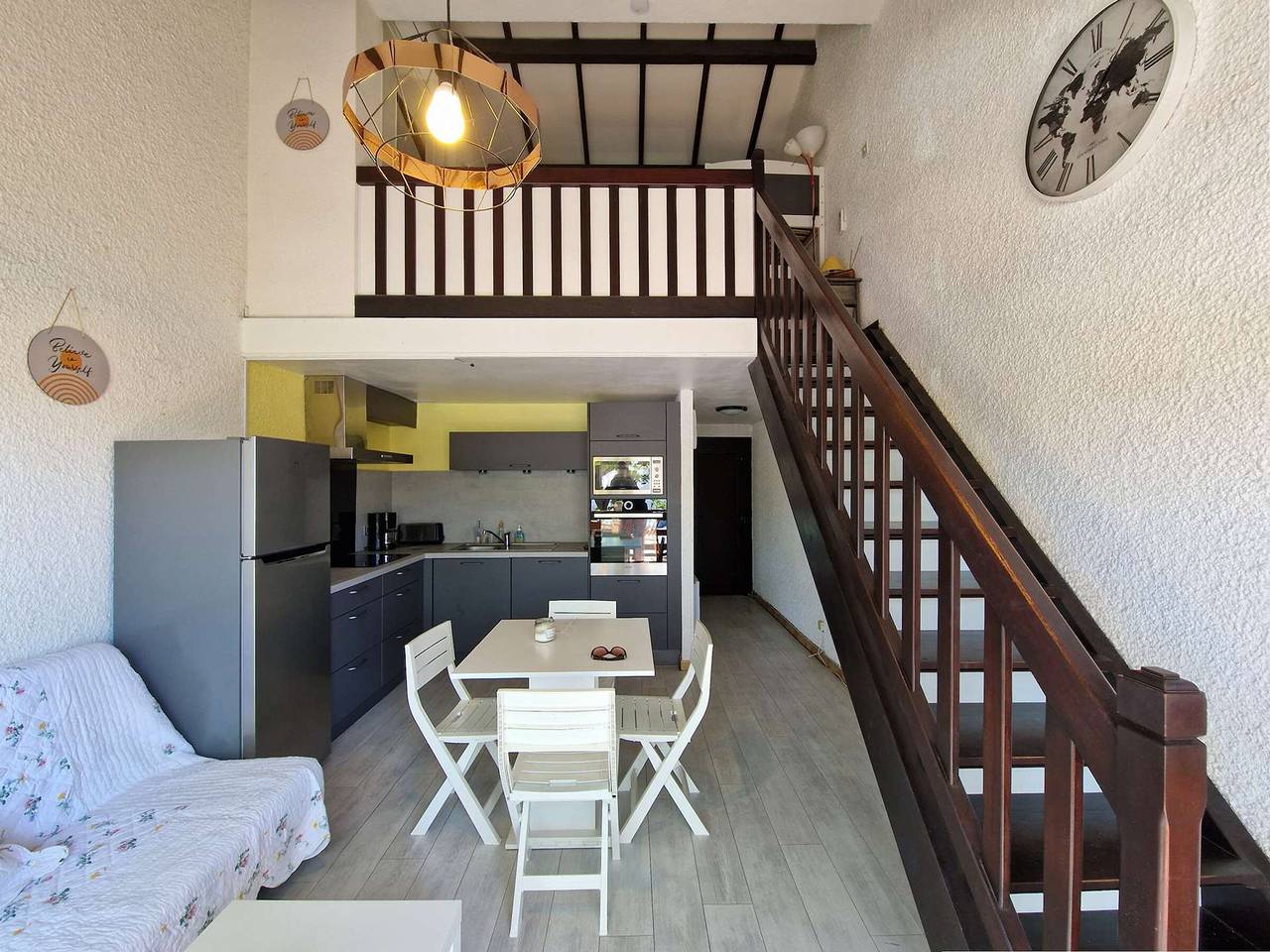 Studio entier, Appartement lumineux à Marseillan, climatisé, parking privé, 5 pers. in Marseillan-Plage, Marseillan