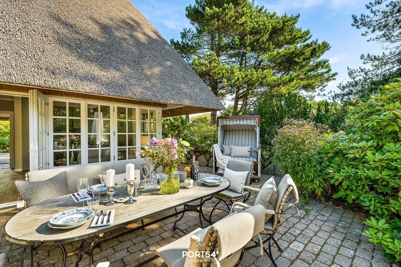 Premium Haus unter Reet mit Sauna, Garten und Terrasse in Kampen auf Sylt in Kampen (Sylt), Sylt