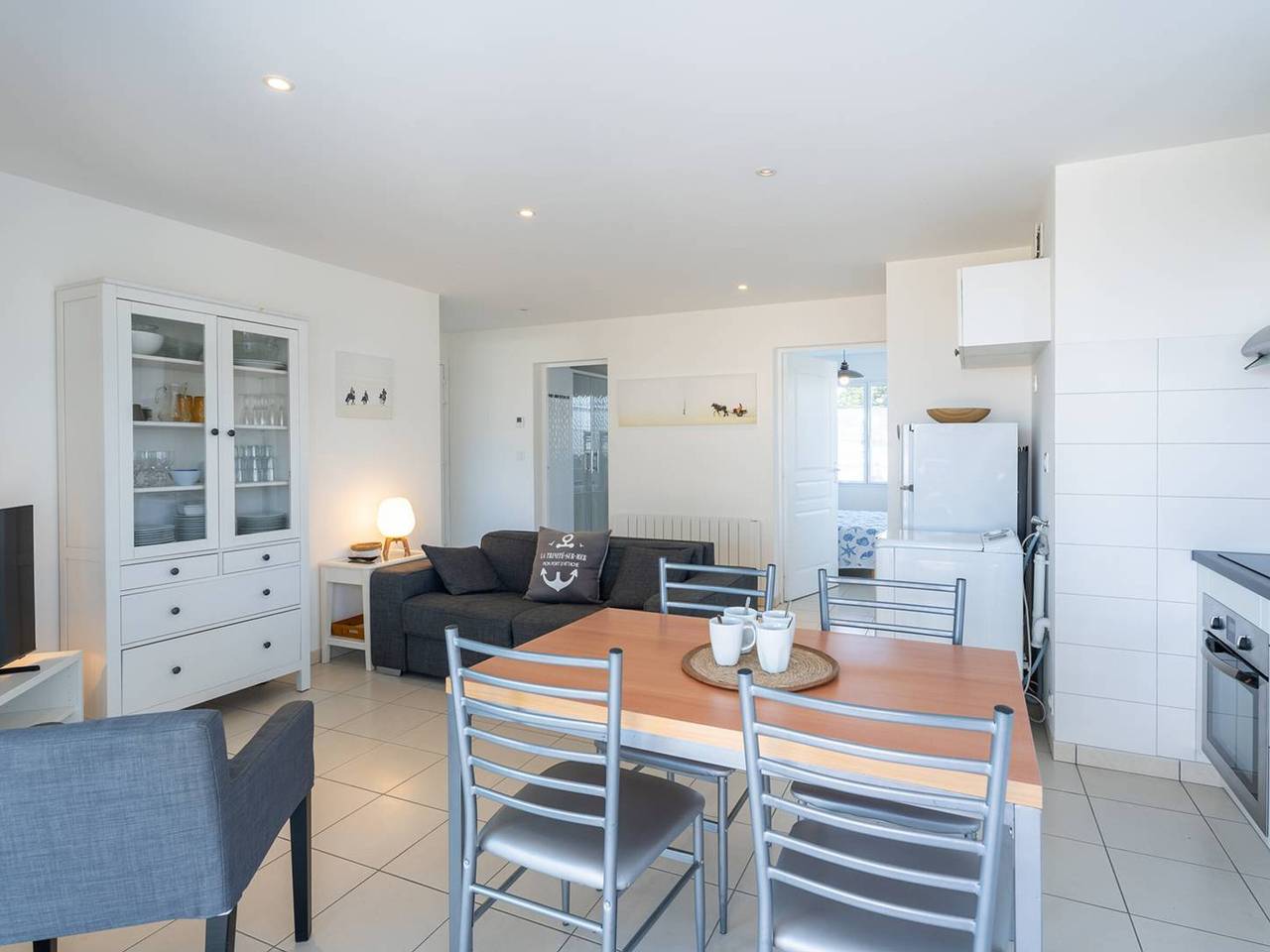 Apartamento entero, Apartamento 3 piezas en La Trinité/Mer con terraza vista al mar in La Trinité-sur-Mer, Côte des Mégalithes