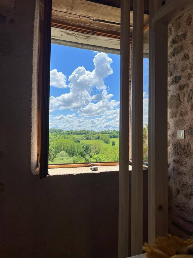 Location de vacances pour 2 personnes, avec vue et terrasse à Bécherel