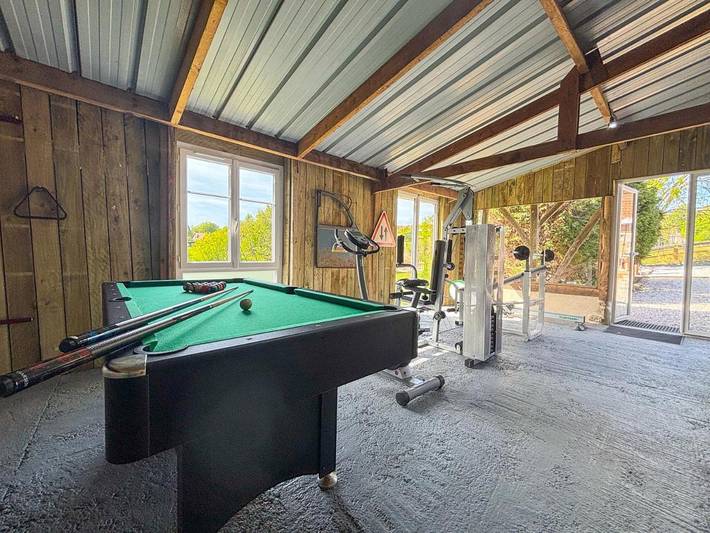Location de vacances pour 15 personnes, avec jardin ainsi que jacuzzi et terrasse à Saint-André-d'Hébertot - 2