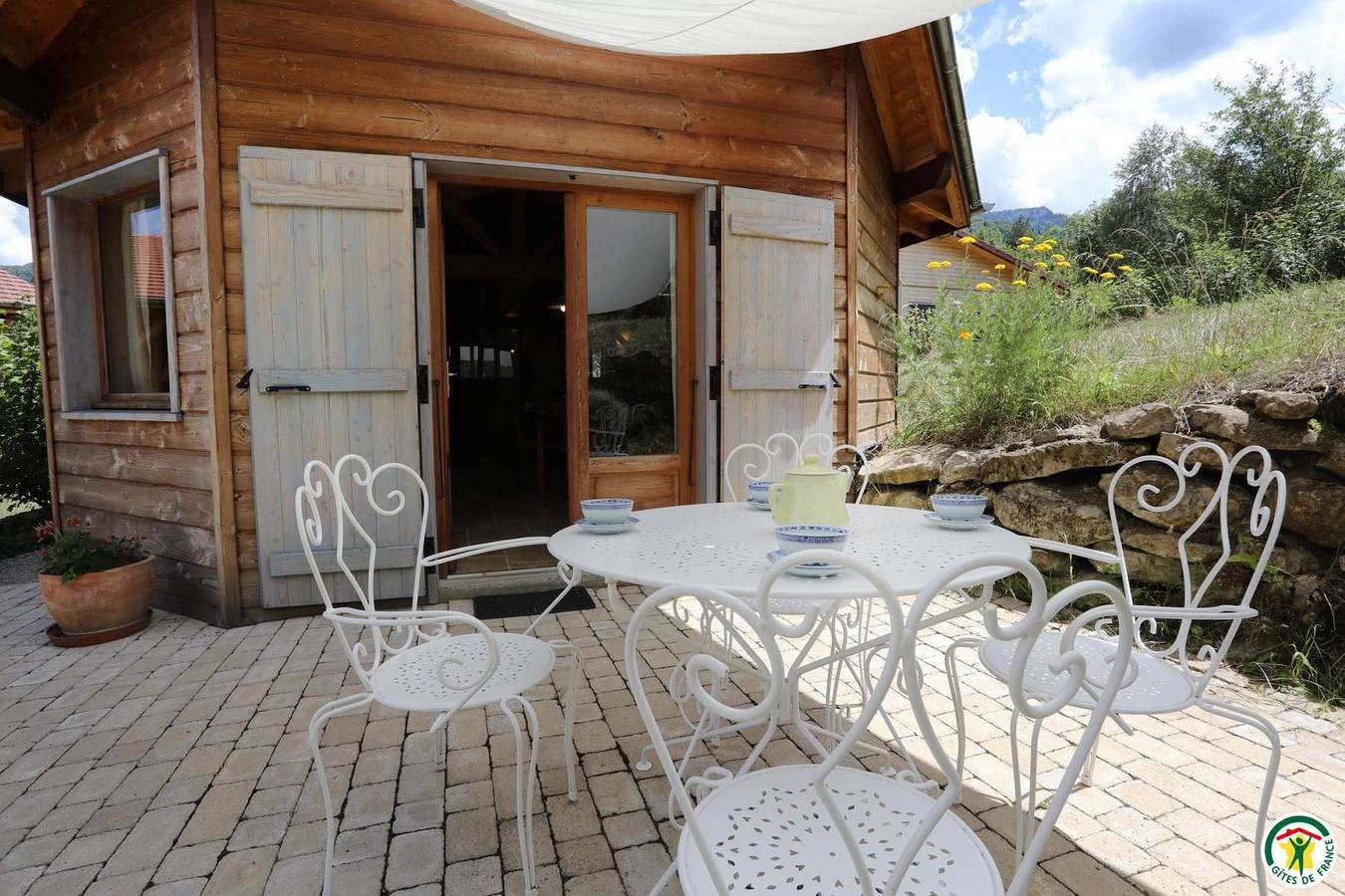 Gîte für 2 Personen mit Garten in Saint-Martin-le-Colonel, Parc naturel régional du Vercors