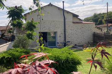 Maison de vacances pour 2 personnes, avec jardin et terrasse en Gironde