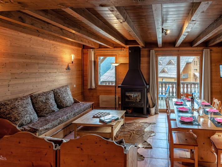 Chalet pour 10 personnes, avec Terrasse et Vue