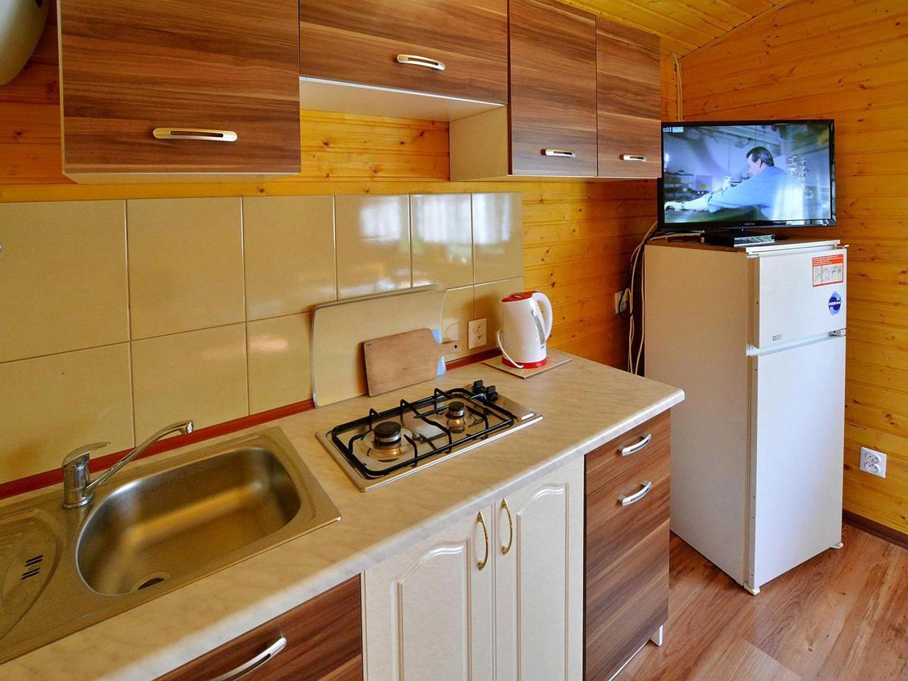 Ebenerdiges Ferienhaus, Oase der Ruhe und Stille in Rusinowo, Powiat Sławieński