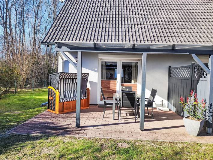 Ferienhaus für 4 Personen, mit Terrasse und Garten auf Usedom