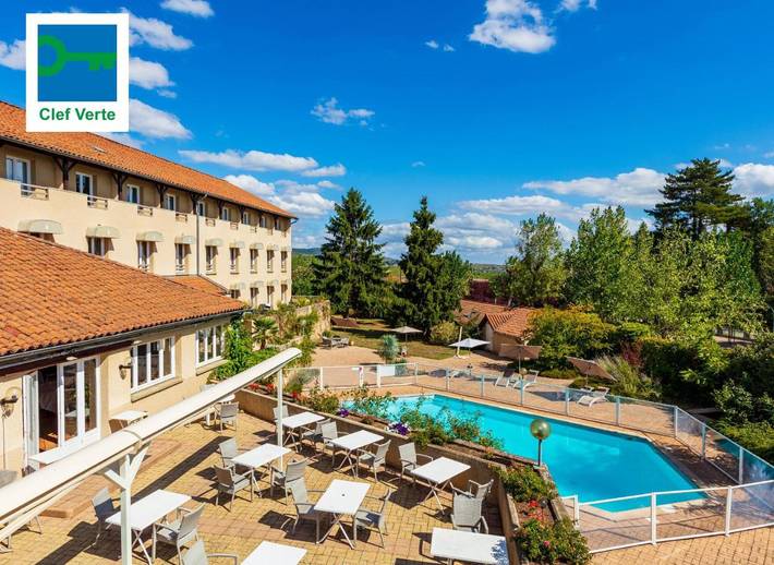 Hôtel pour 2 personnes, avec vue ainsi que piscine et jardin, animaux acceptés à Villié-Morgon - 2