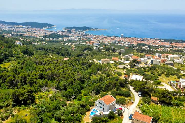 Villa für 8 Personen, mit Meerblick und Pool sowie Garten, mit Haustier in Makarska - 4