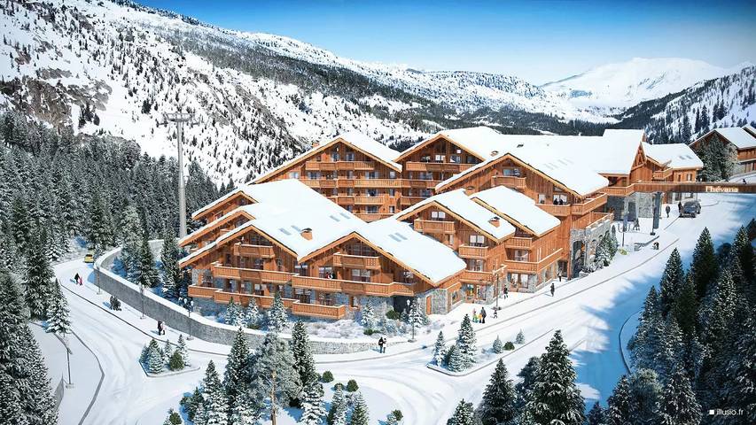 Location de vacances pour 6 personnes dans Méribel