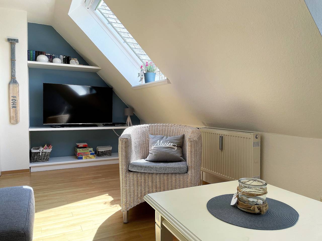 Ganze Ferienwohnung, Apfelblüte, Badestraße in Wyk auf Föhr (Stadt), Wyk auf Föhr