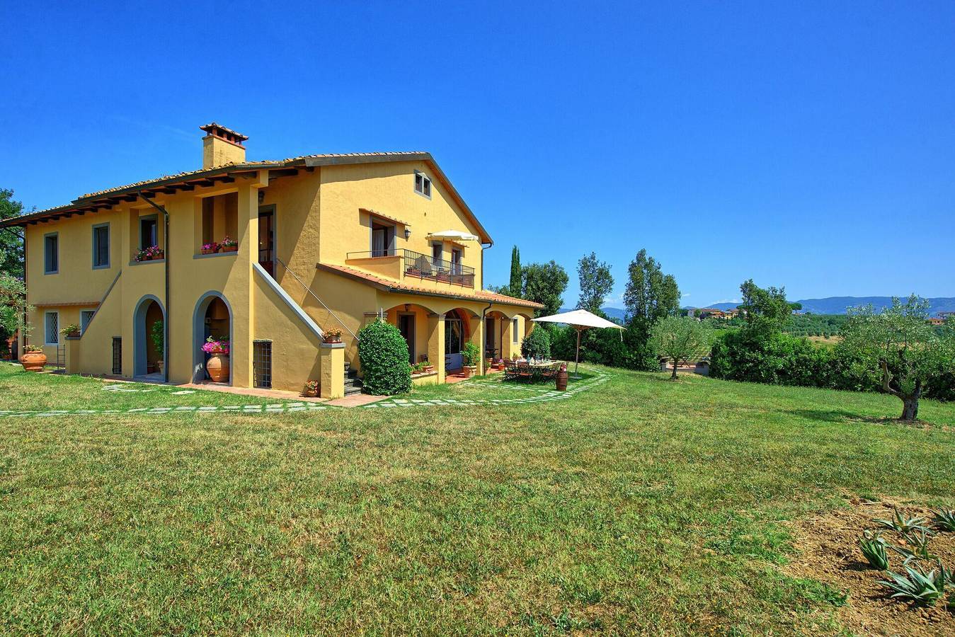 Villa für 13 Personen mit Pool in Cerreto Guidi, Florenz Provinz
